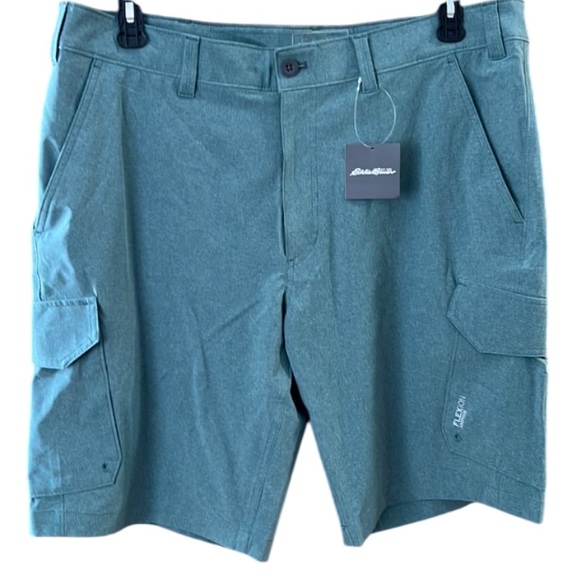 Eddie Bauer Other - NWT Eddie Bauer Amphib Cargo Shorts Outdoor 38 Waist Athletic Hiking Blue